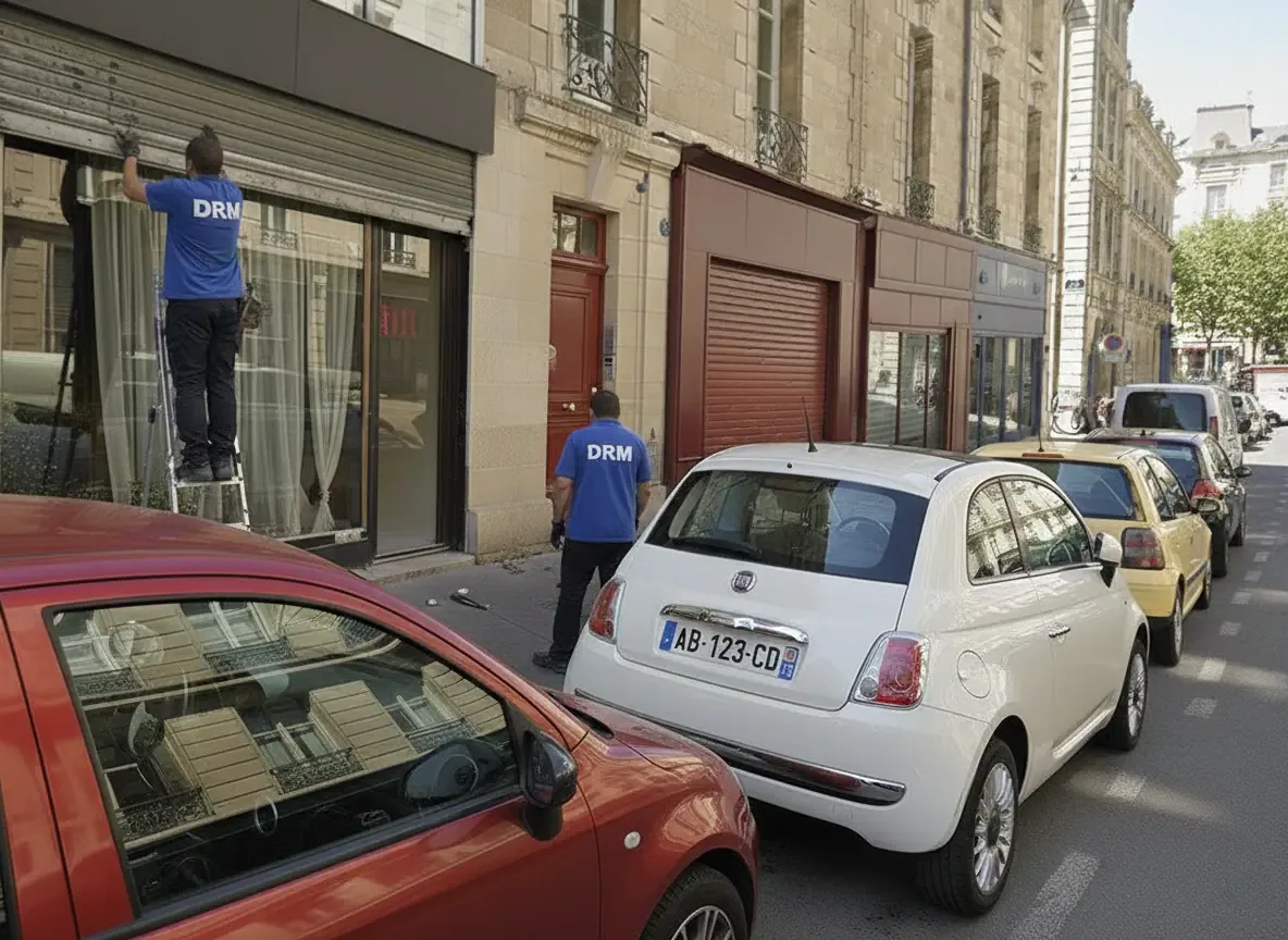 Déblocage de rideau métallique bloqué à Antony